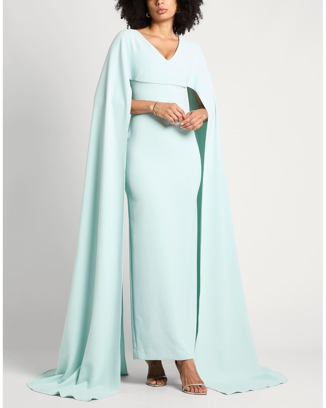 Solace London Blue Maxi Dress