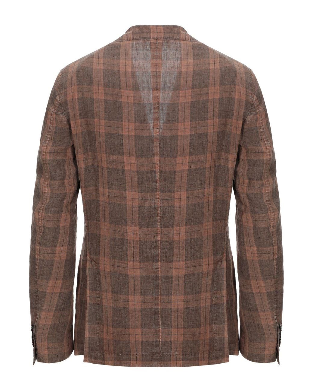 L.b.m. 1911 Brown Blazer Flax for men