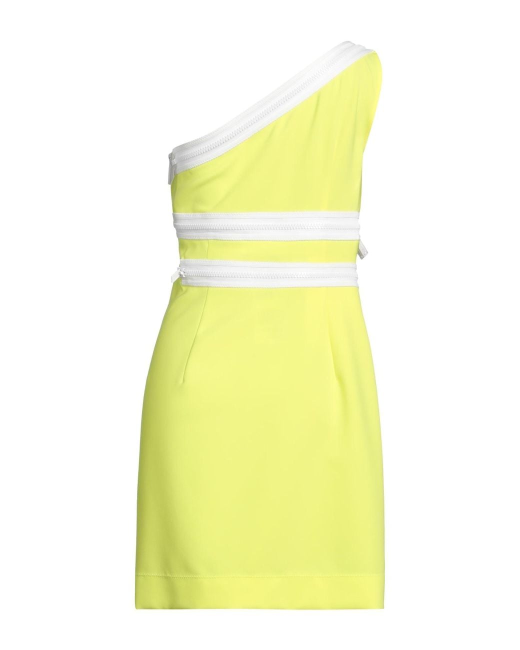 DSquared² Yellow Mini-Kleid