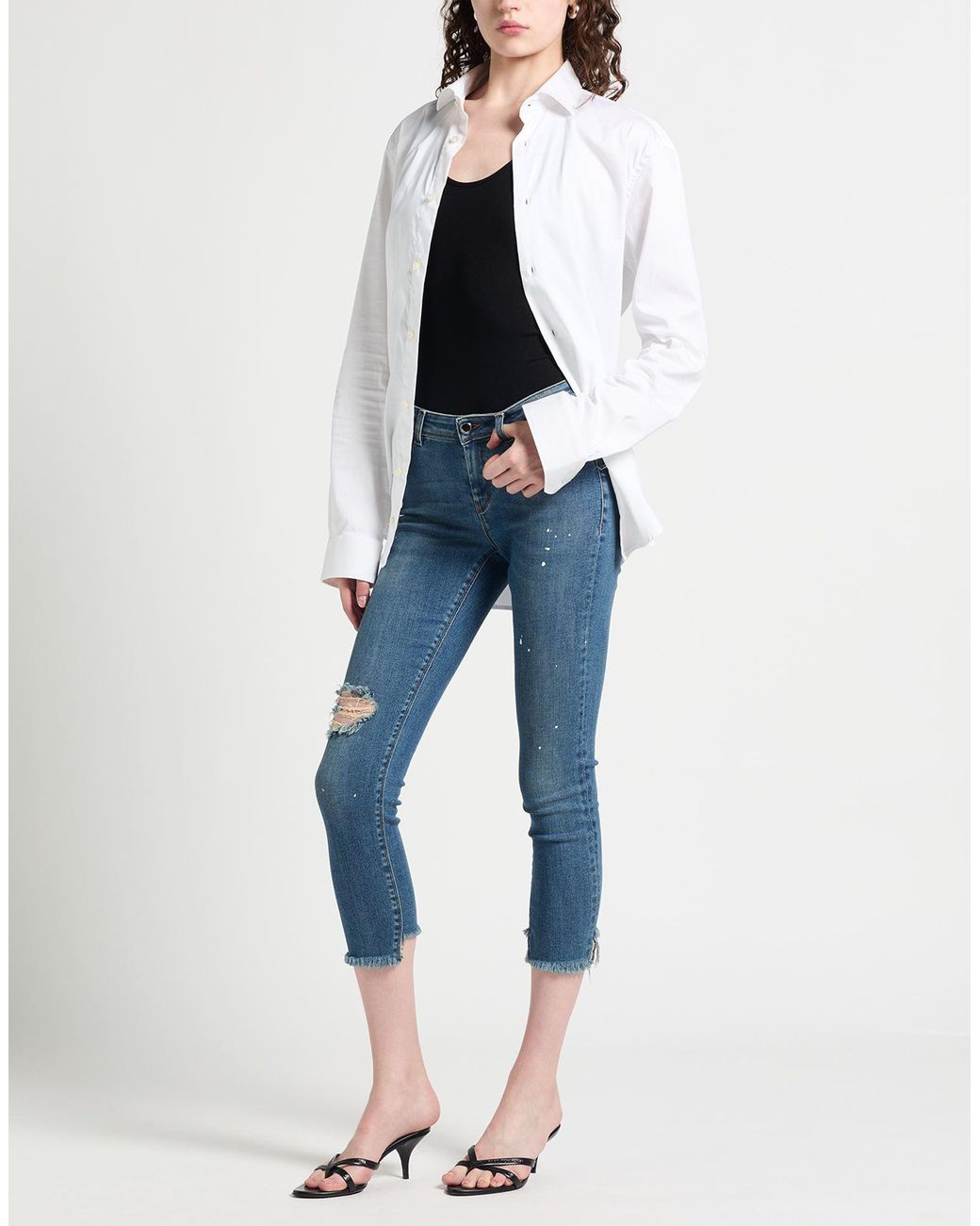 RE_HASH Blue Jeans Cotton, Elastomultiester, Elastane