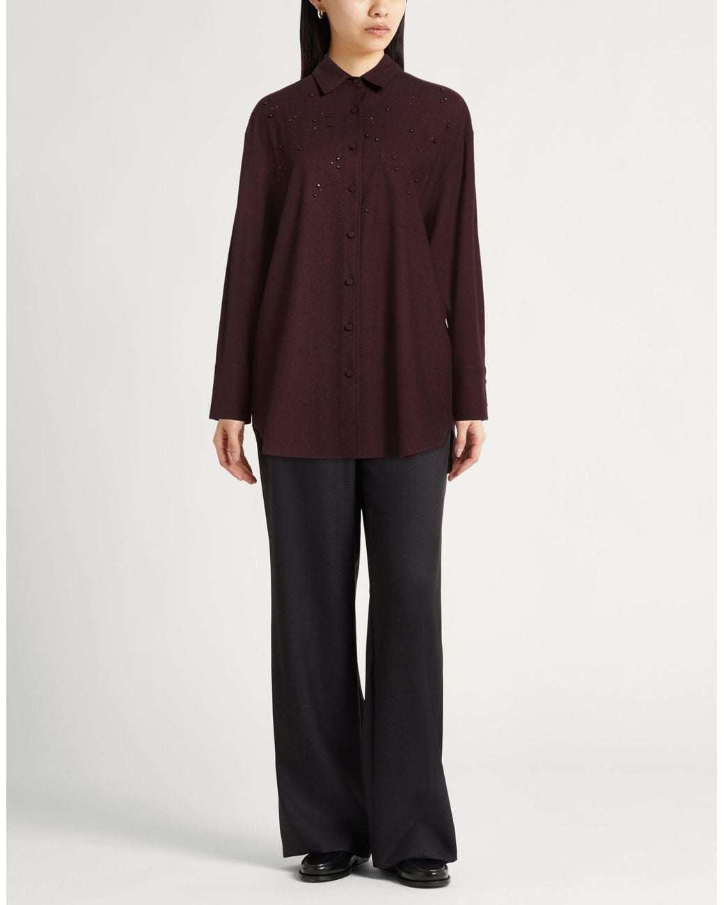Camisa Alysi de color Purple