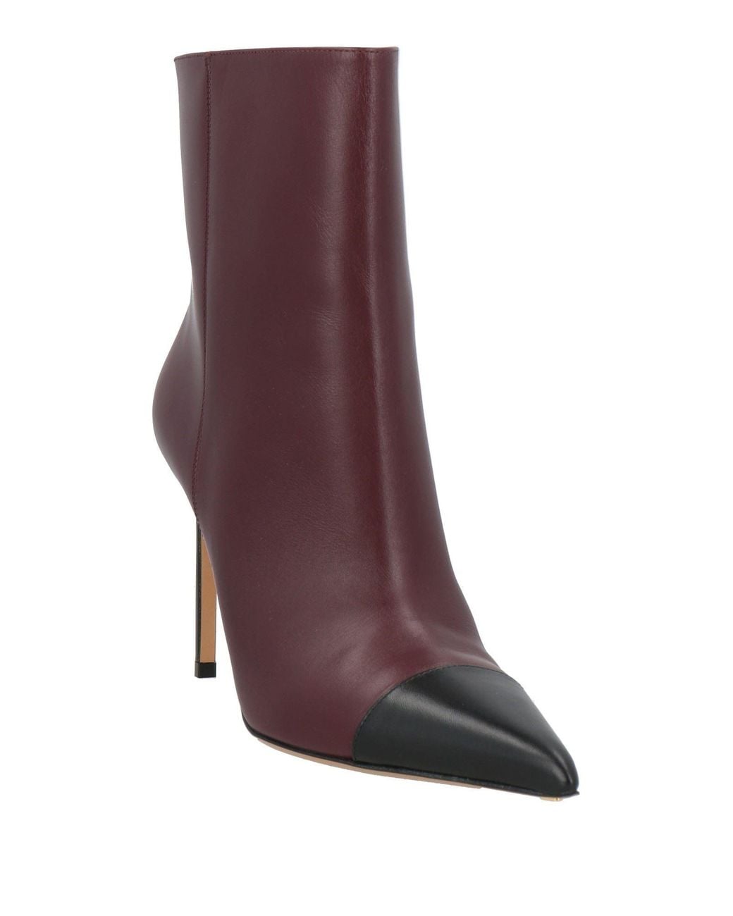 Francesco Russo Purple Ankle Boots Leather