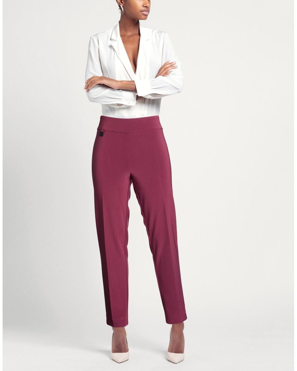 Joseph Ribkoff Red Trouser