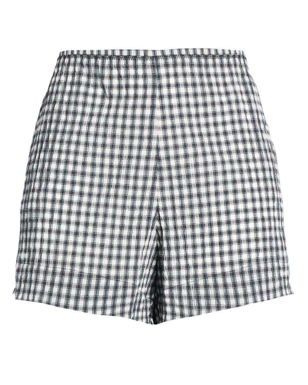 Ganni Black Shorts & Bermuda Shorts Recycled Polyester, Organic Cotton, Polyamide, Elastane