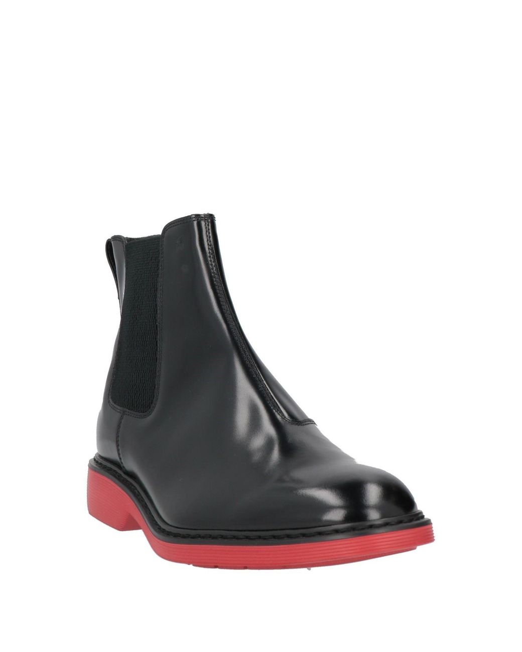 Hogan Black Ankle Boots for men