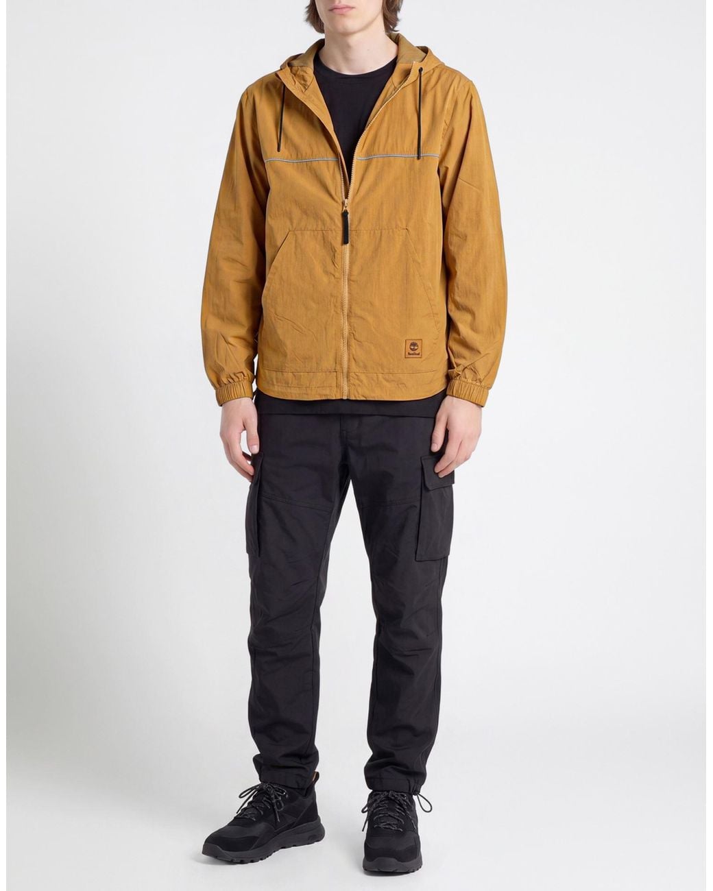 Timberland Orange Jacket Nylon for men