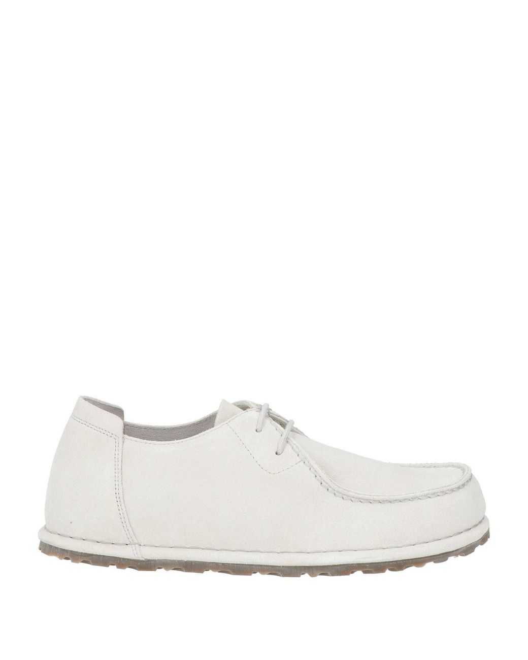 Birkenstock White Lace-Up Shoes
