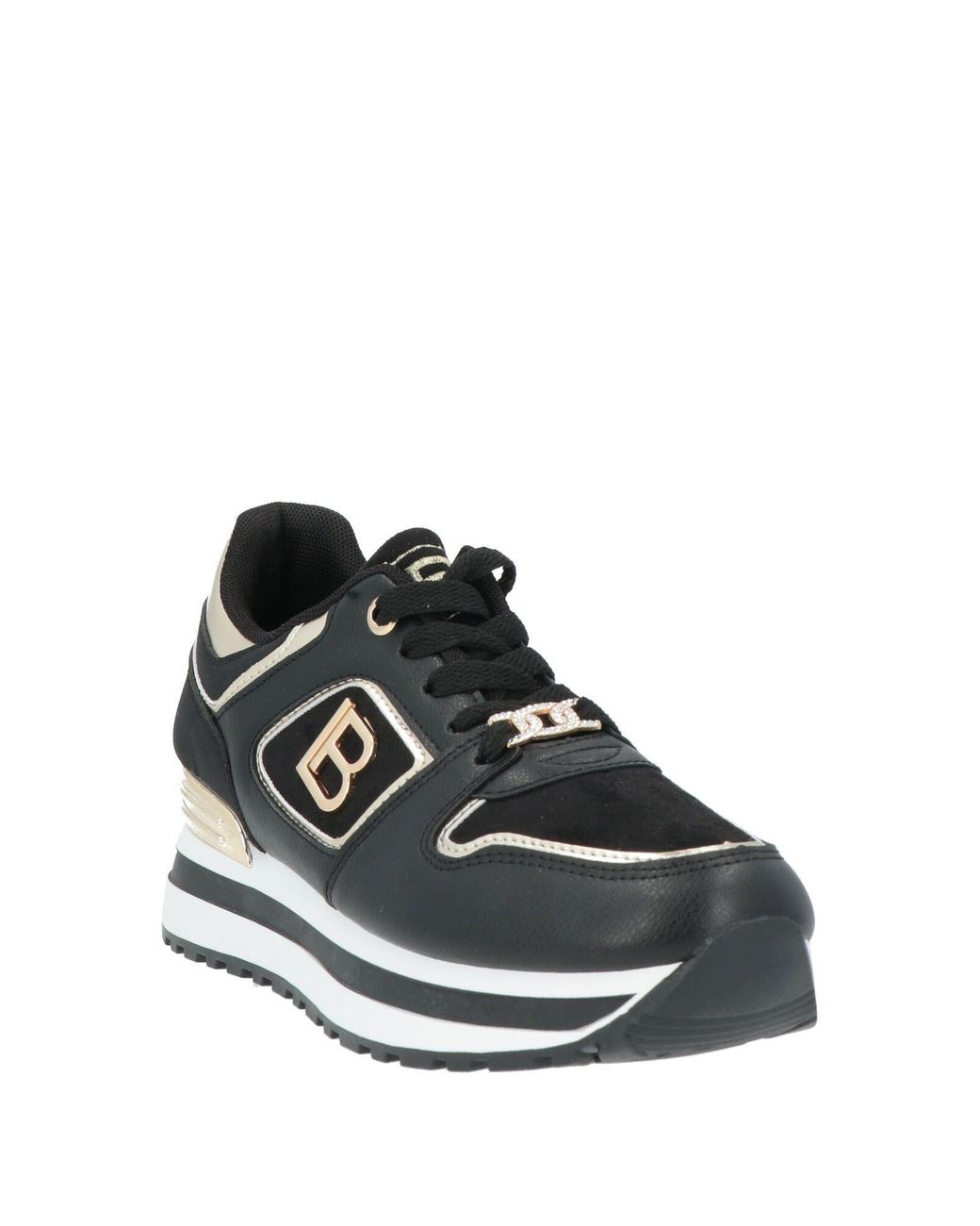Laura Biagiotti Black Sneakers