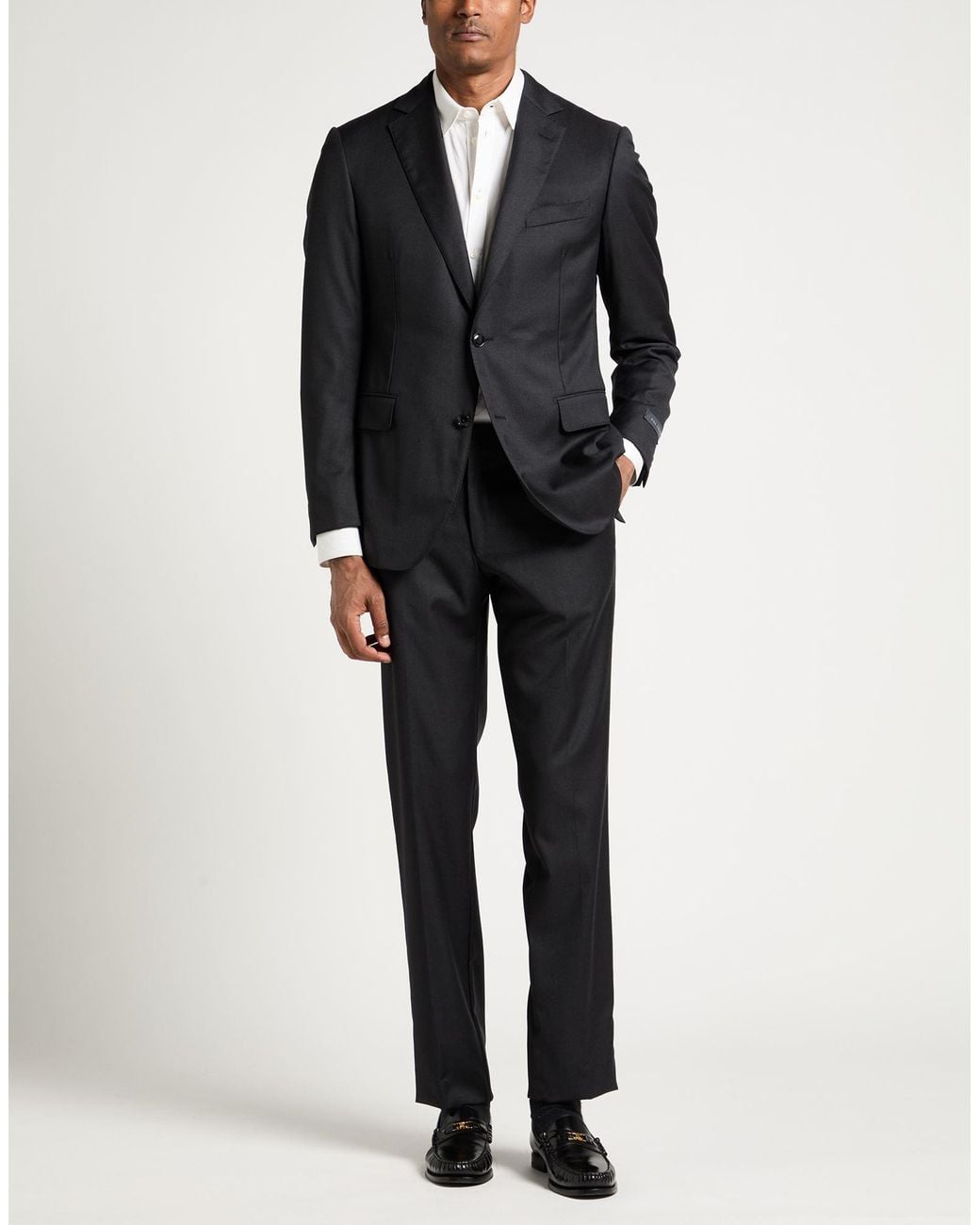 Pal Zileri Blue Suit Wool for men