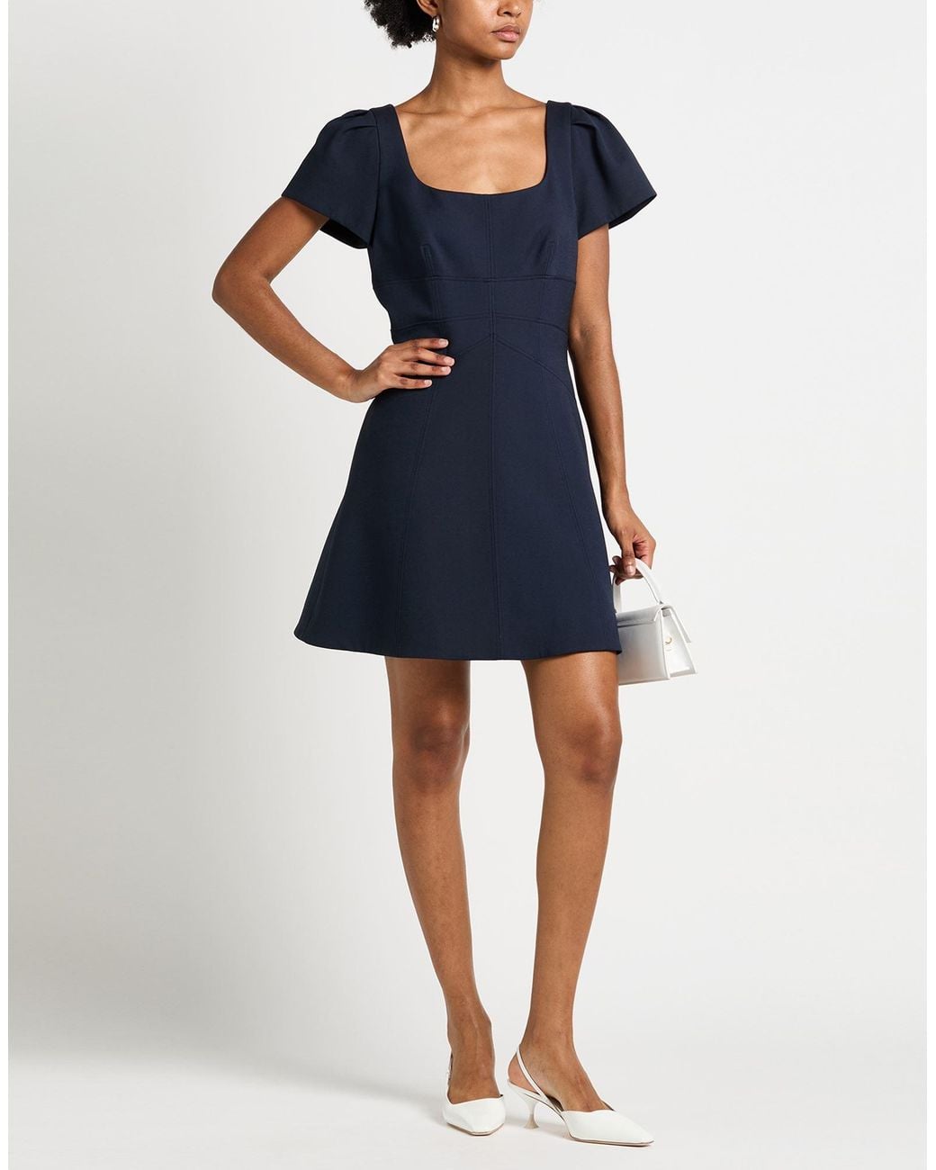 McQueen Blue Mini Dress