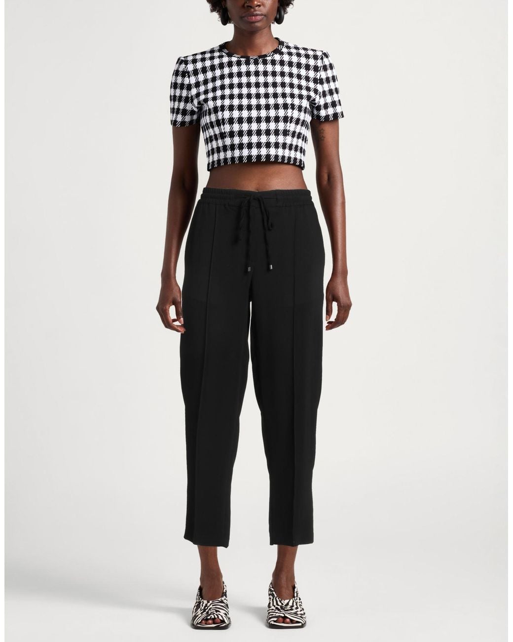 SEVENTY VENEZIA Black Pants