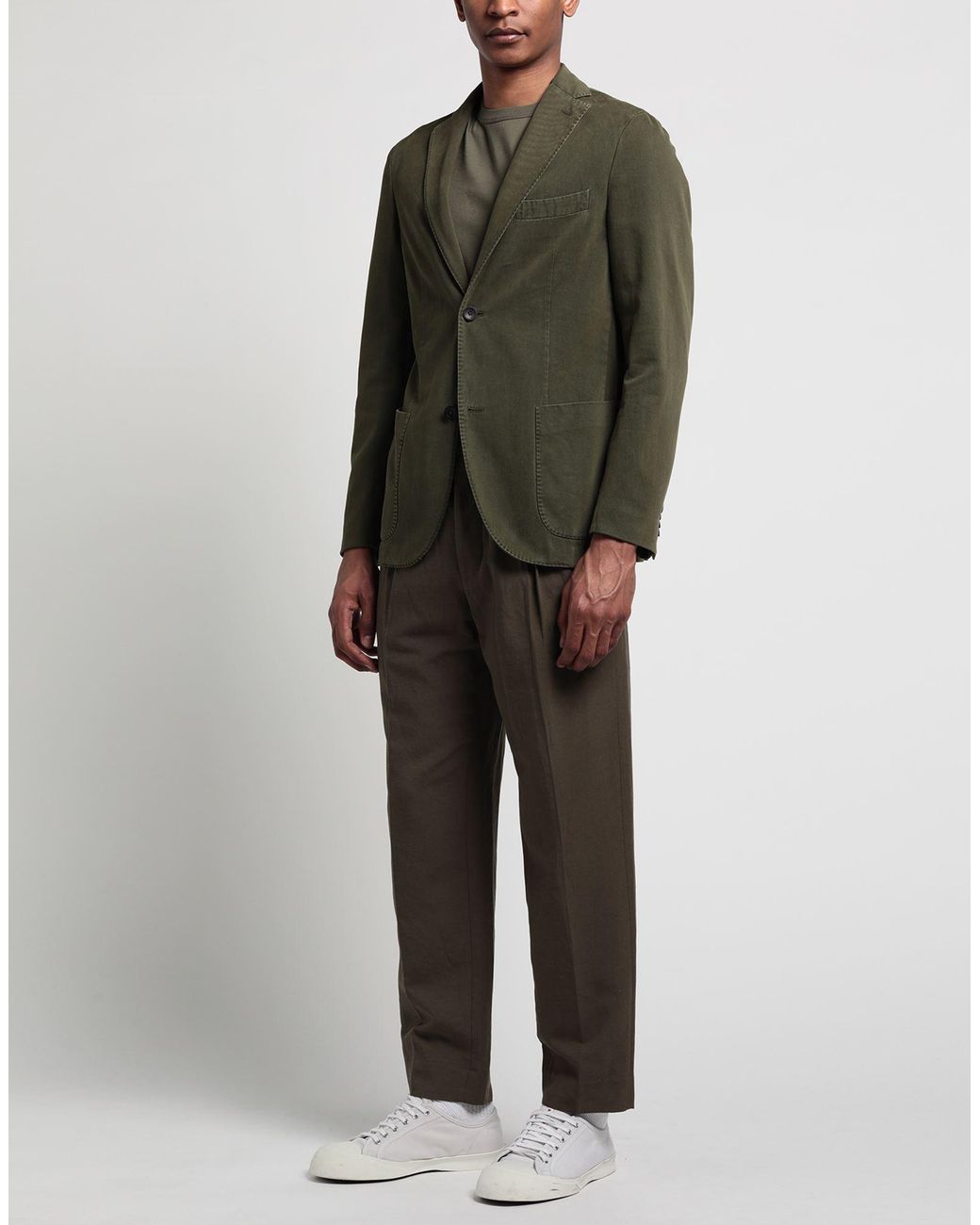 Montedoro Green Blazer for men