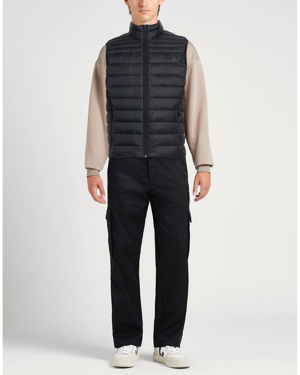Boss Black Vests for men