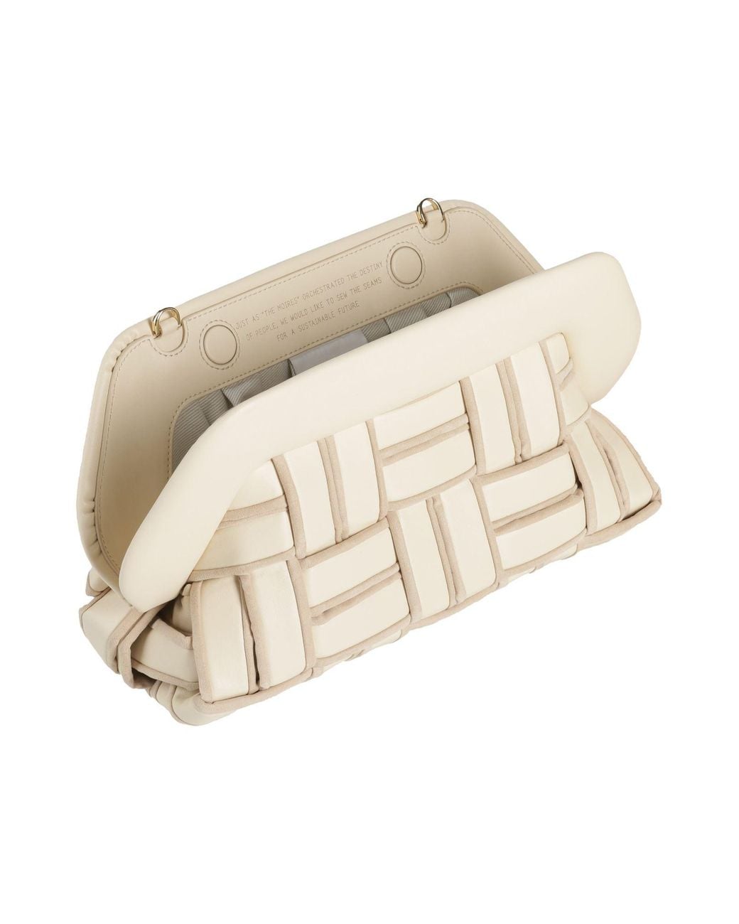 THEMOIRÈ Natural Clutch
