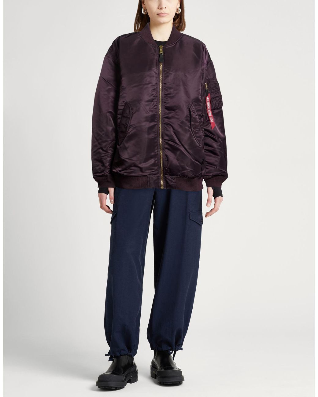 Alpha Industries Purple Jacket