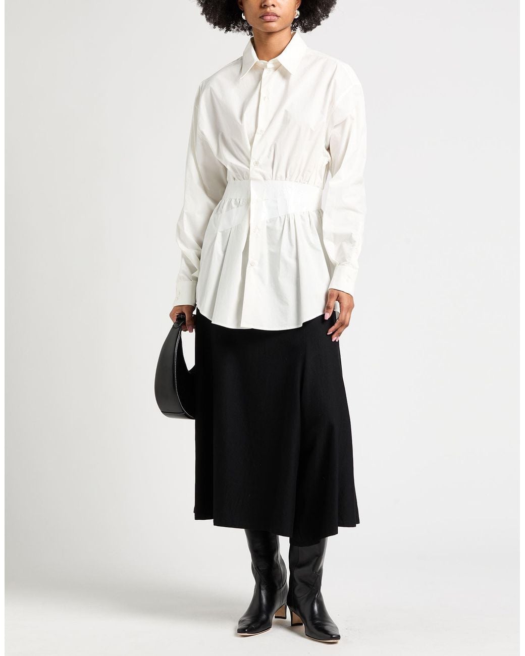 MM6 by Maison Margiela White Shirts