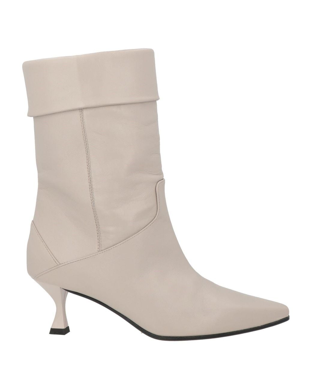 The Seller White Ankle Boots