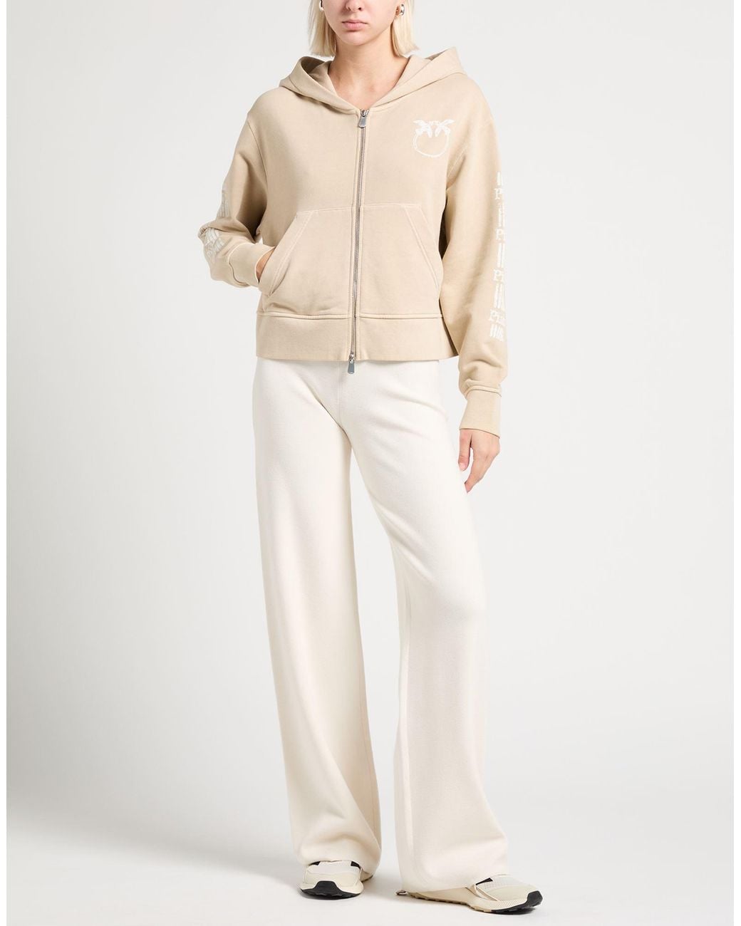 Pinko Natural Sweatshirt Cotton