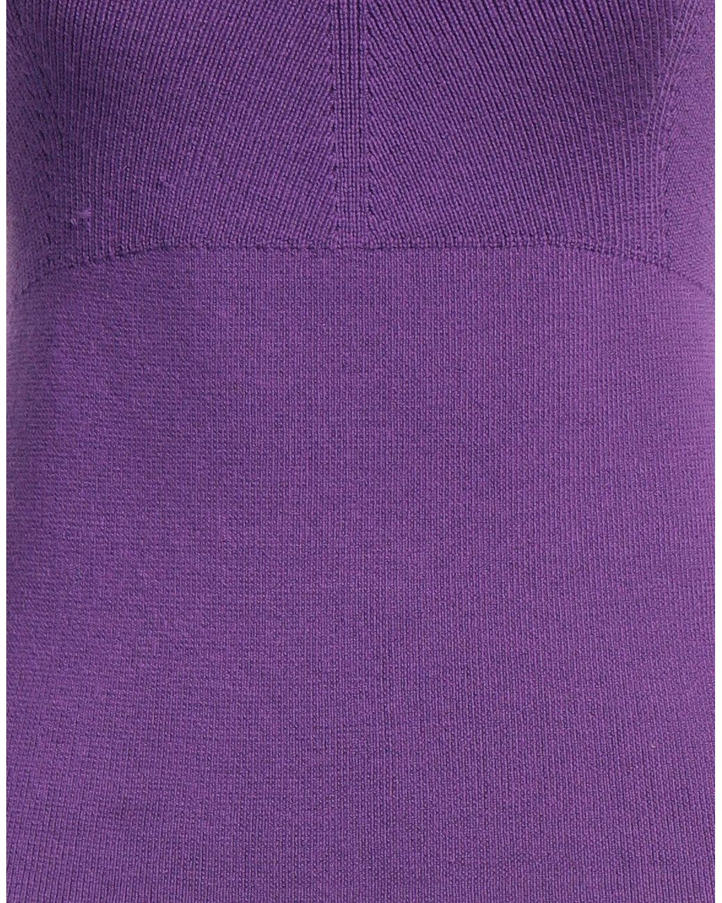 Caroline Biss Purple Top Modal, Cotton, Elastane