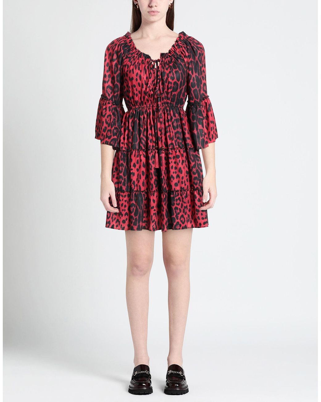 No Secrets Red Mini Dress