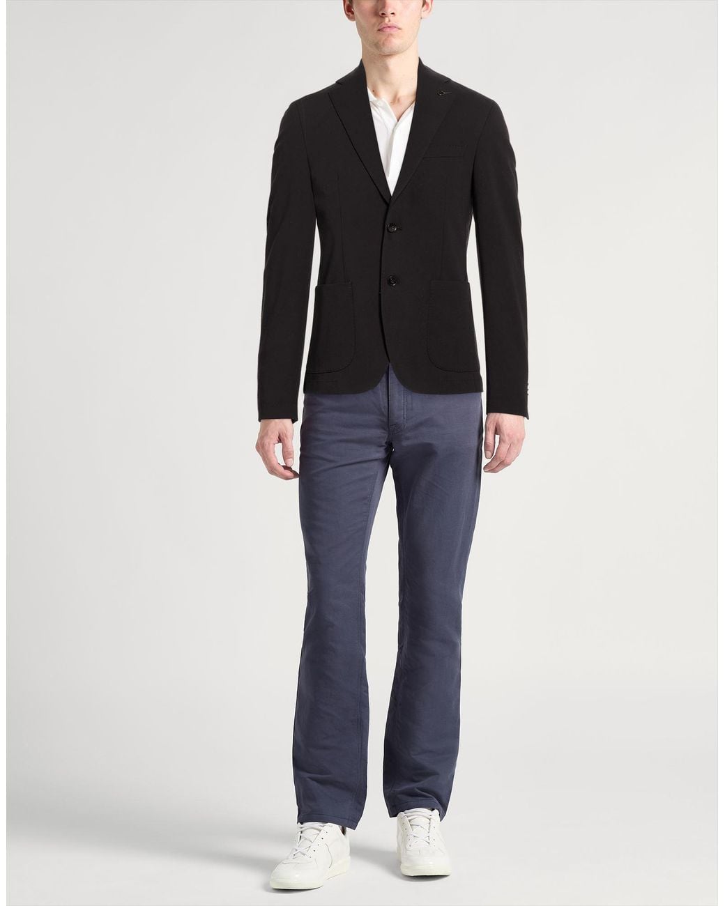 Paoloni Black Blazer for men