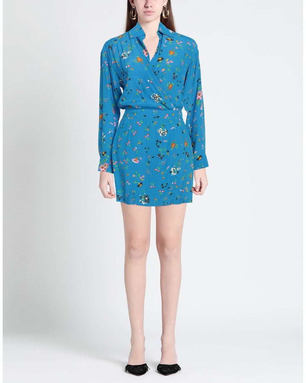 Zadig & Voltaire Blue Mini Dress