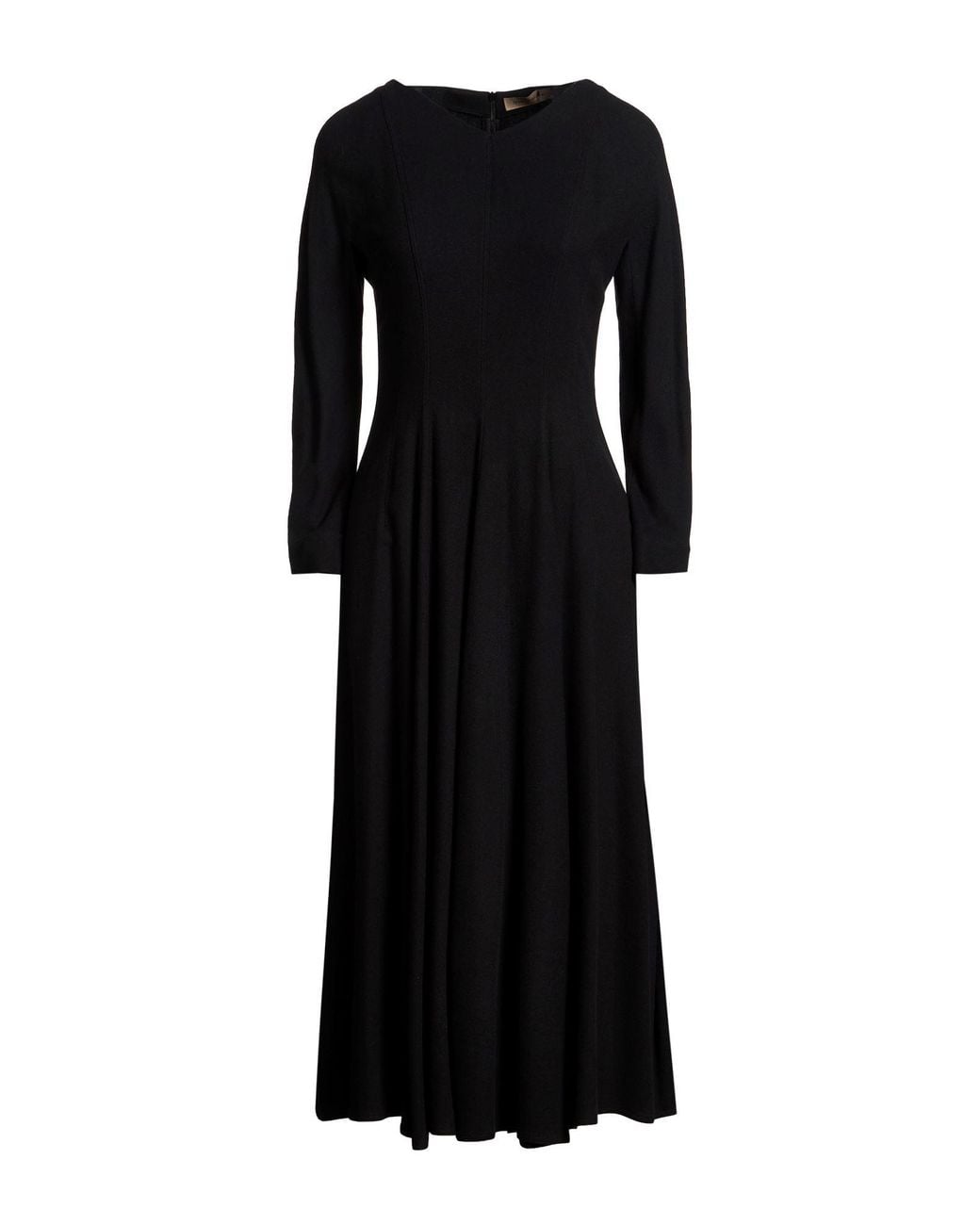 Gentry Portofino Black Midi Dresses