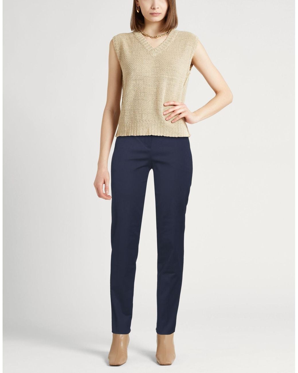 Emporio Armani Blue Trouser