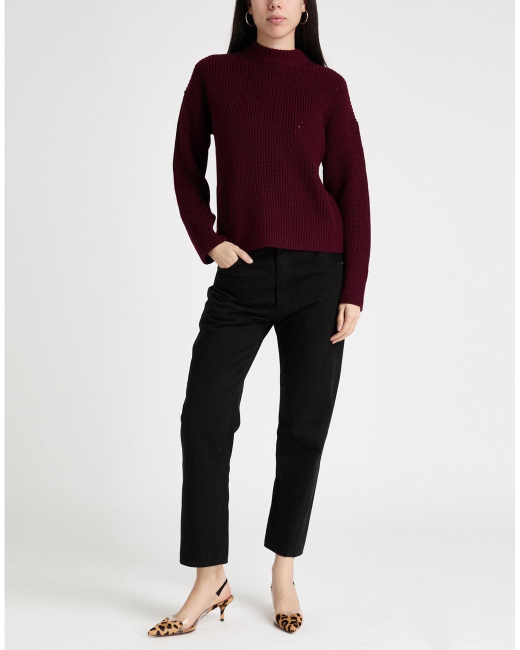 High Red Jumper