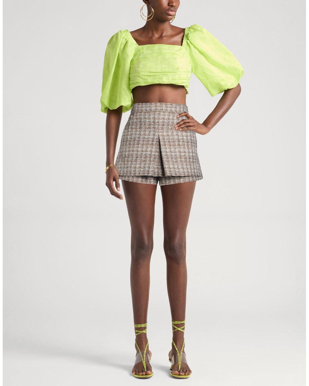 Maje Gray Shorts & Bermuda Shorts