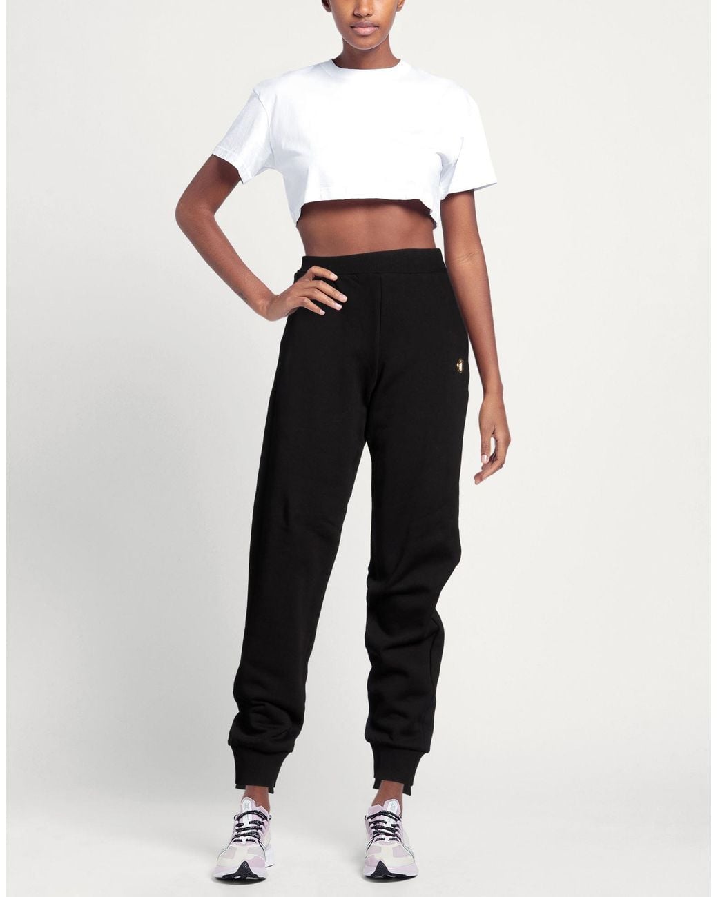 Just Cavalli Black Pants Cotton