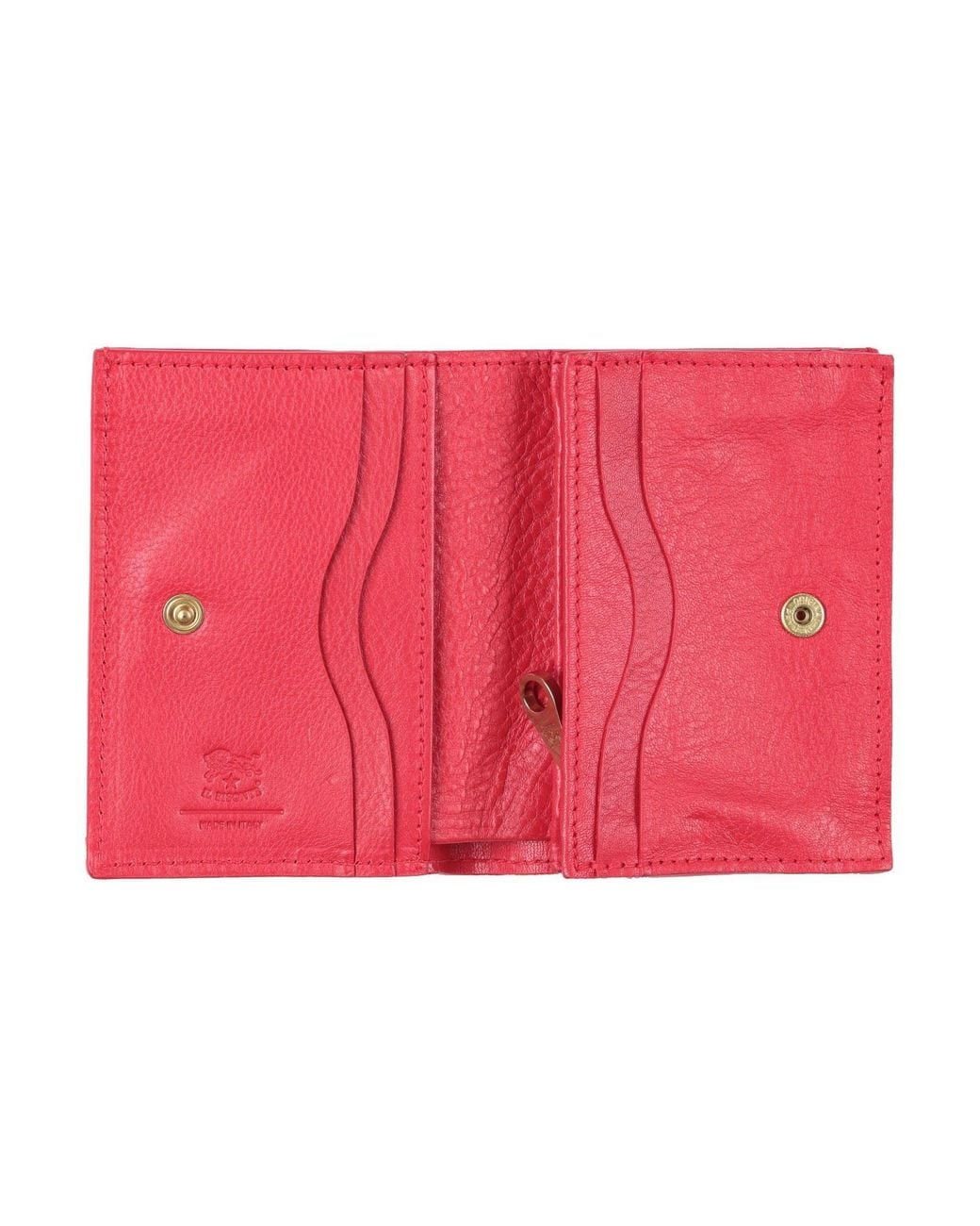 Il Bisonte Red Wallet