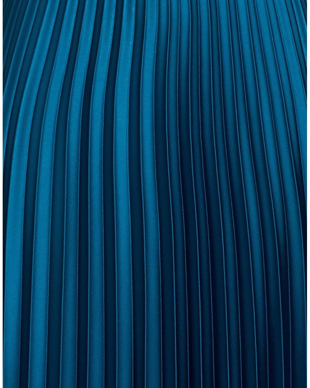 Camilla Blue Deep Maxi Skirt Polyester