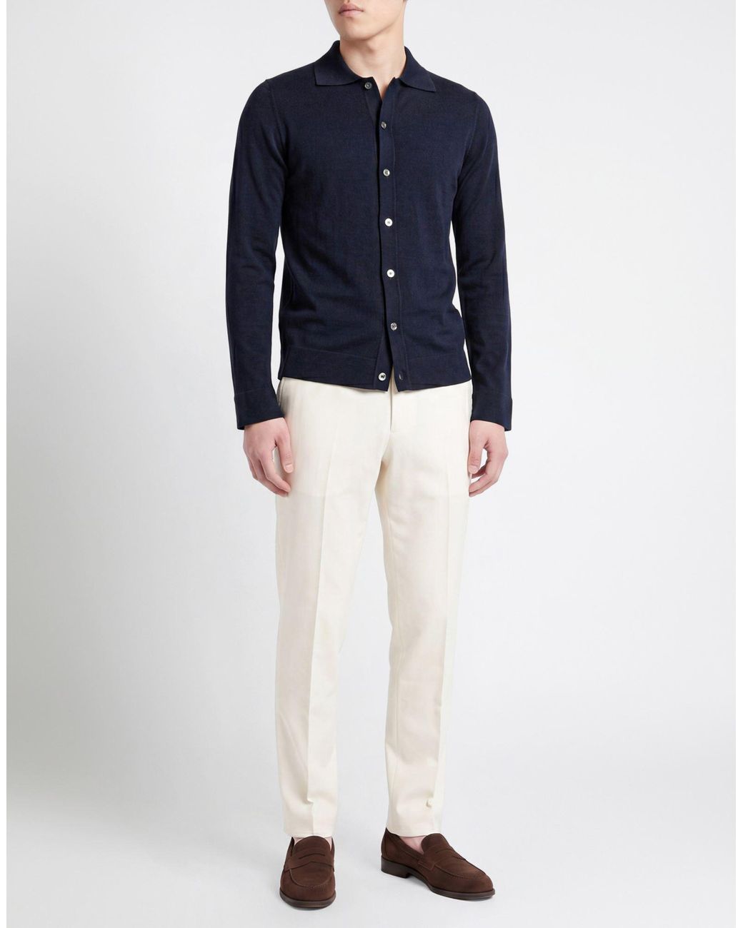 Camisa Alpha Studio de hombre de color Blue