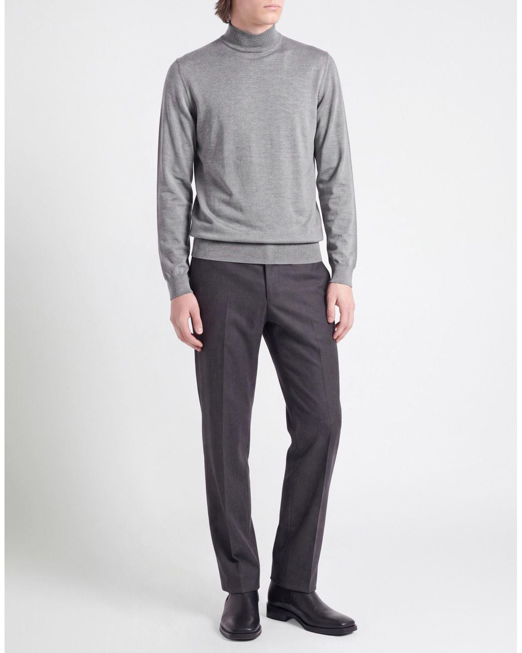 Dolcevita di Fedeli in Gray da Uomo