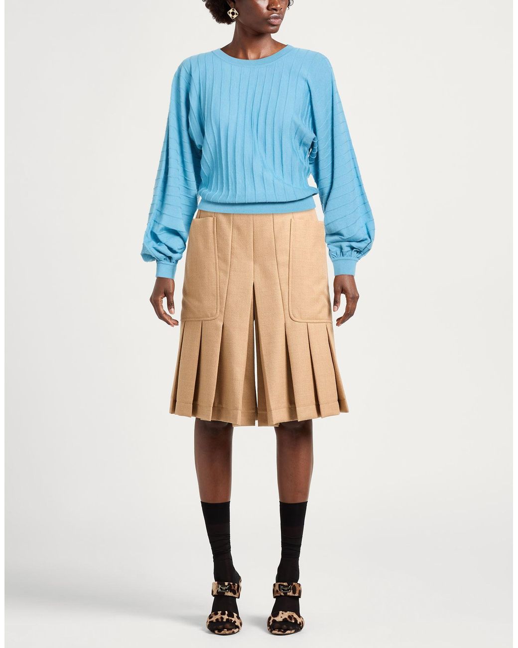 Boutique Moschino Blue Sweaters