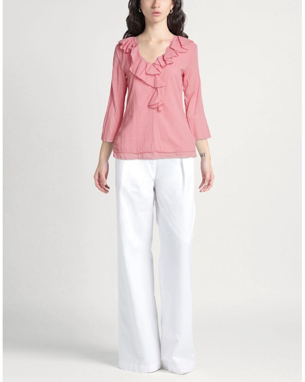 European Culture Pink Top
