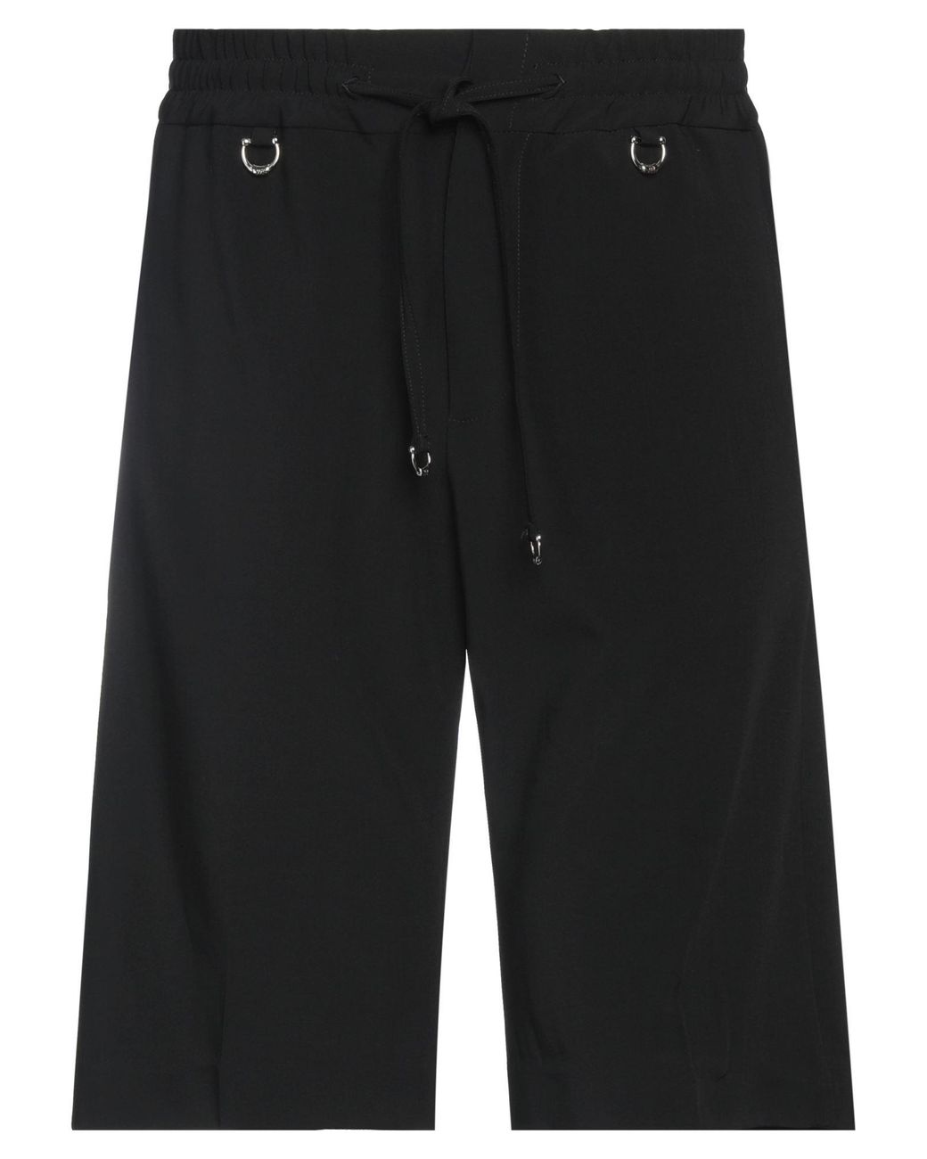 John Richmond Black Shorts & Bermuda Shorts for men