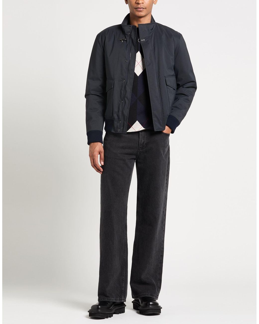 Fay Blue Jacket for men