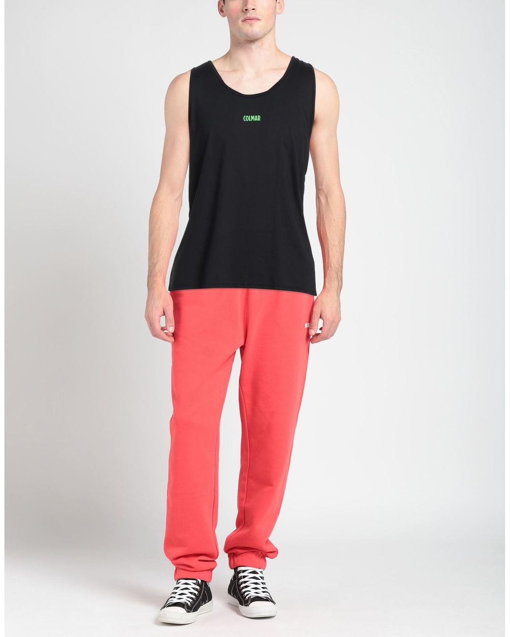 Colmar Black Tank Top for men