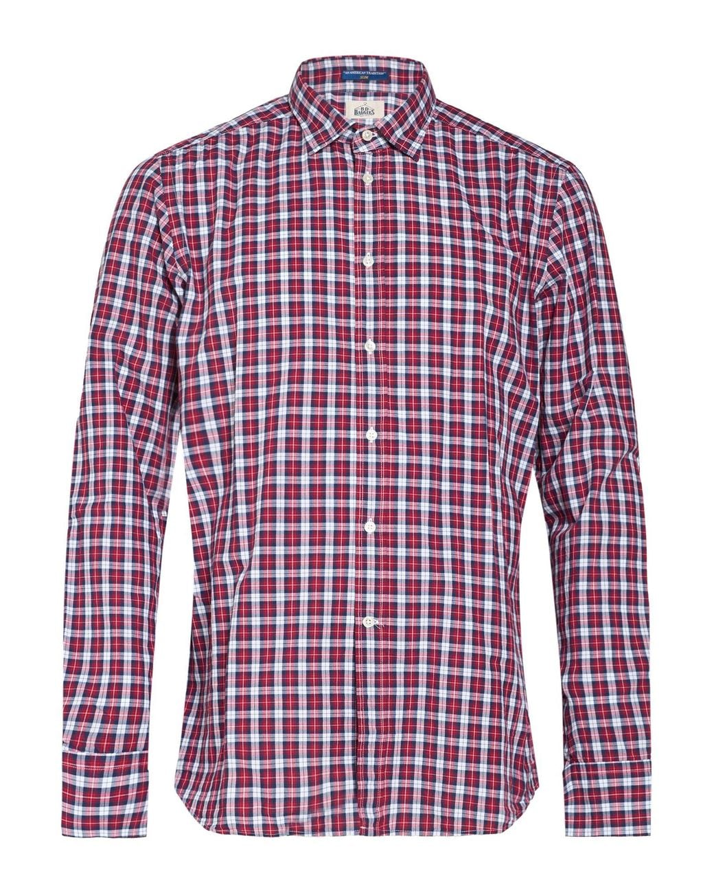 B.D. Baggies Red Shirt Cotton for men