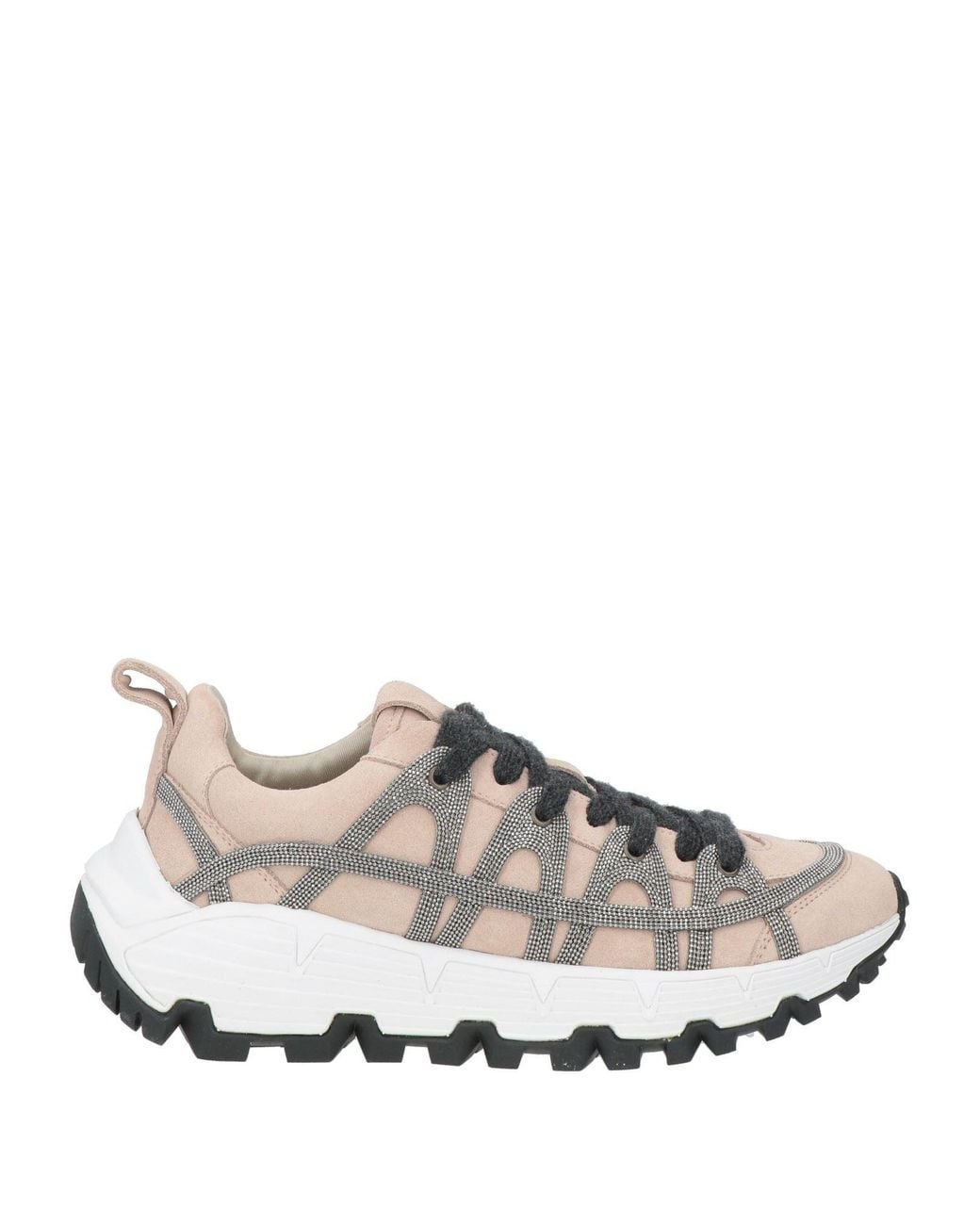 Brunello Cucinelli White Sneakers Leather