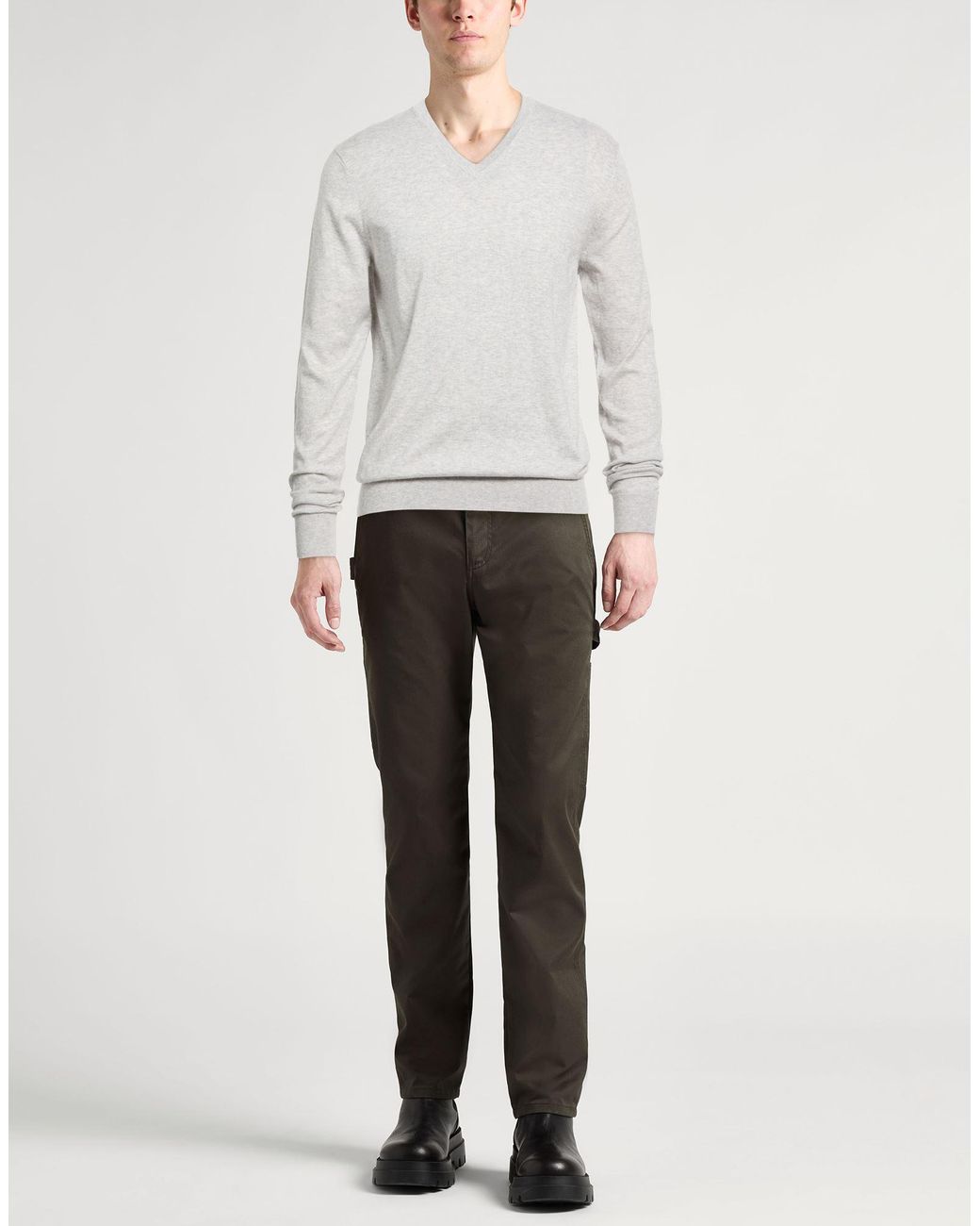 Hackett White Jumper for men