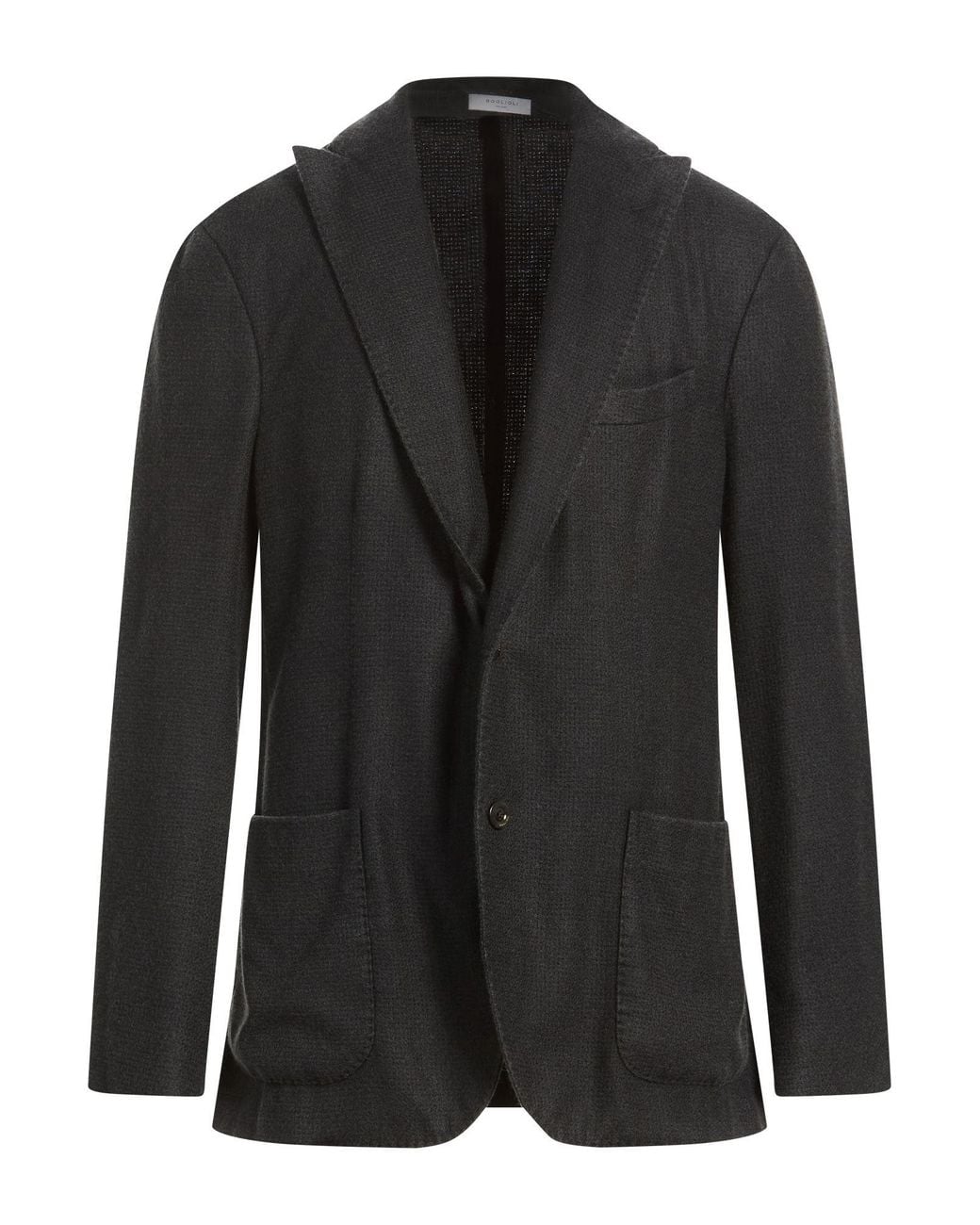 Boglioli Black Blazer for men