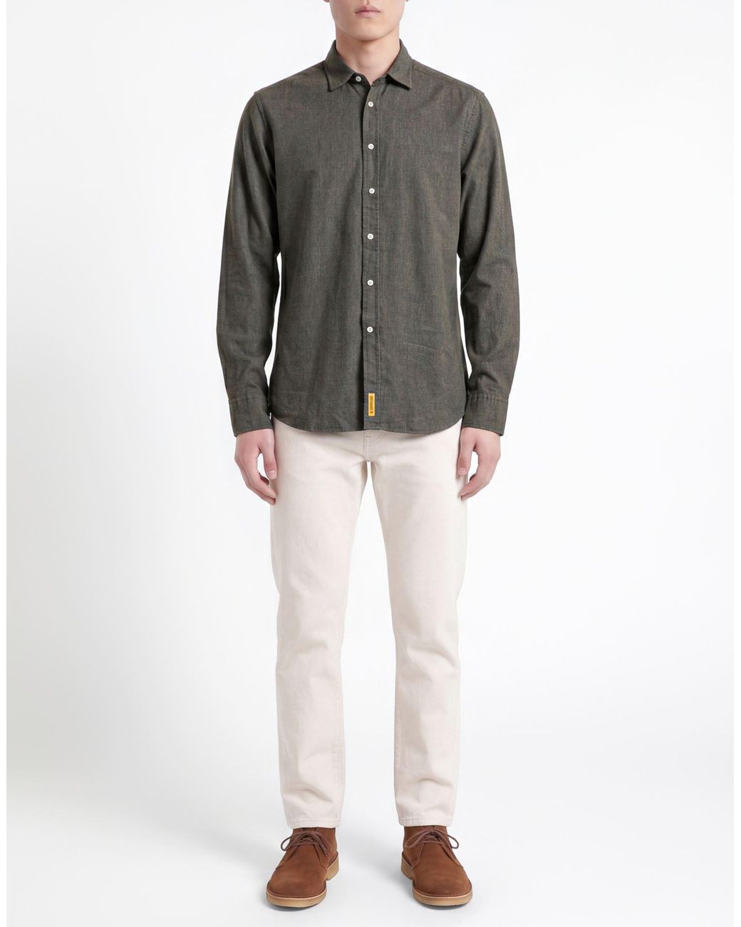 Camisa B.D. Baggies de hombre de color Gray