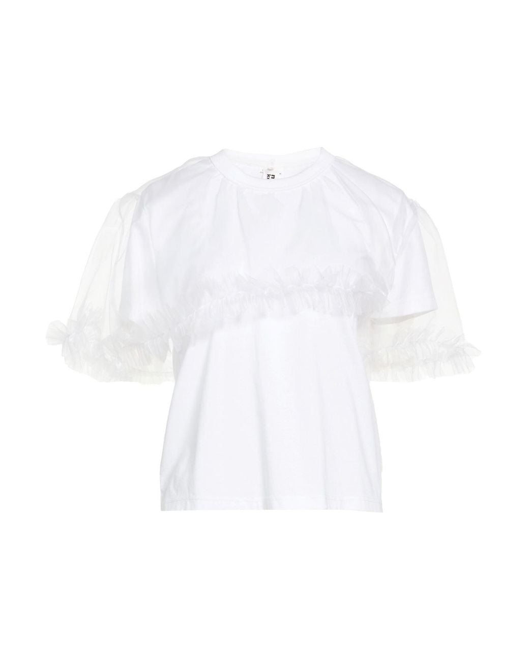 Noir Kei Ninomiya White T-Shirt