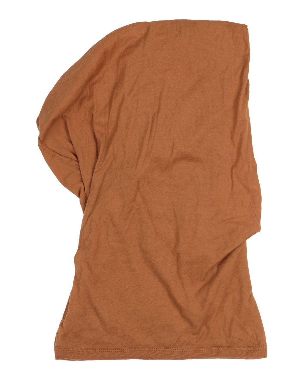 Rick Owens Brown Hat Cotton, Polyester, Rubber for men