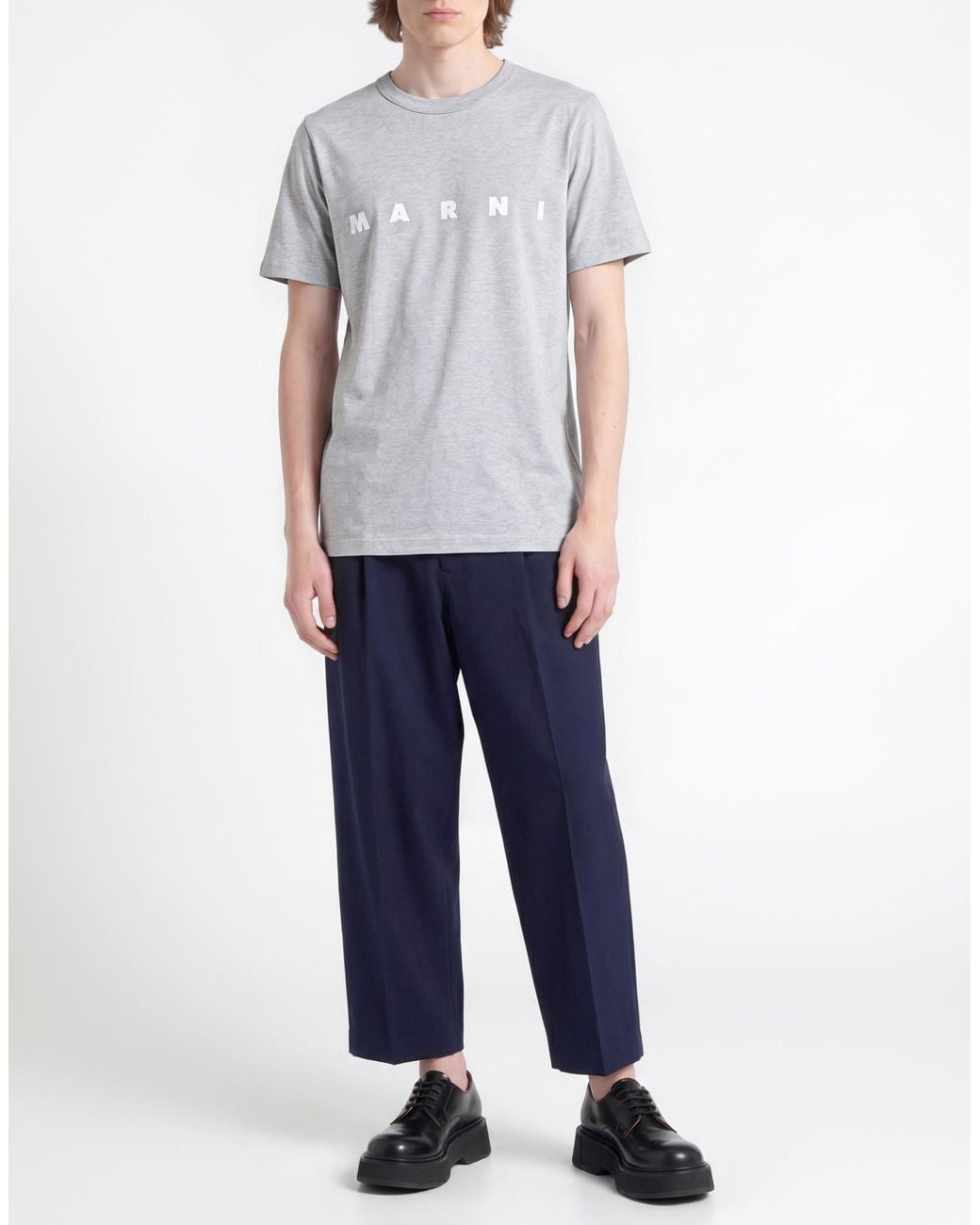 Marni Gray T-Shirt Cotton for men