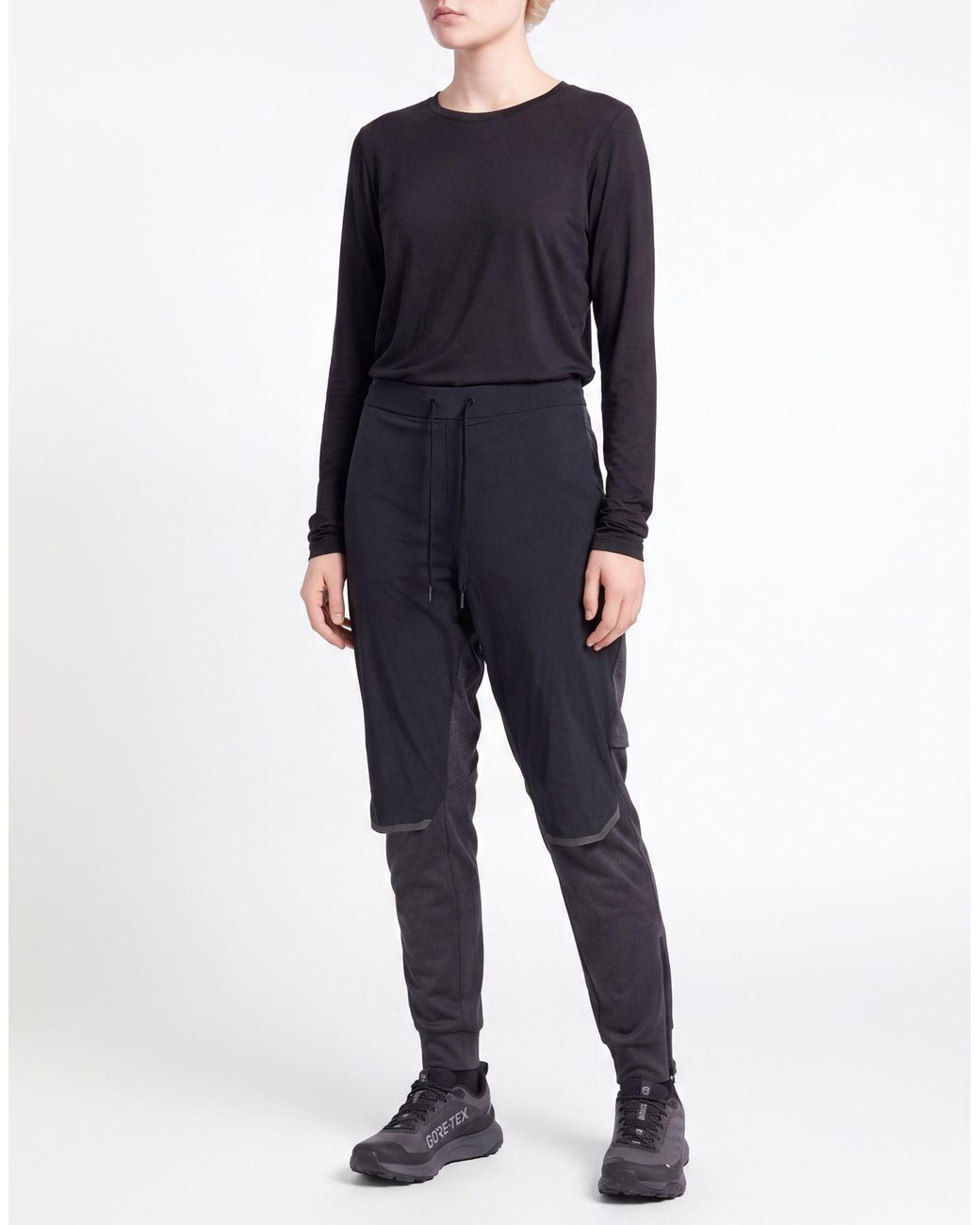 On Shoes Blue Leggings