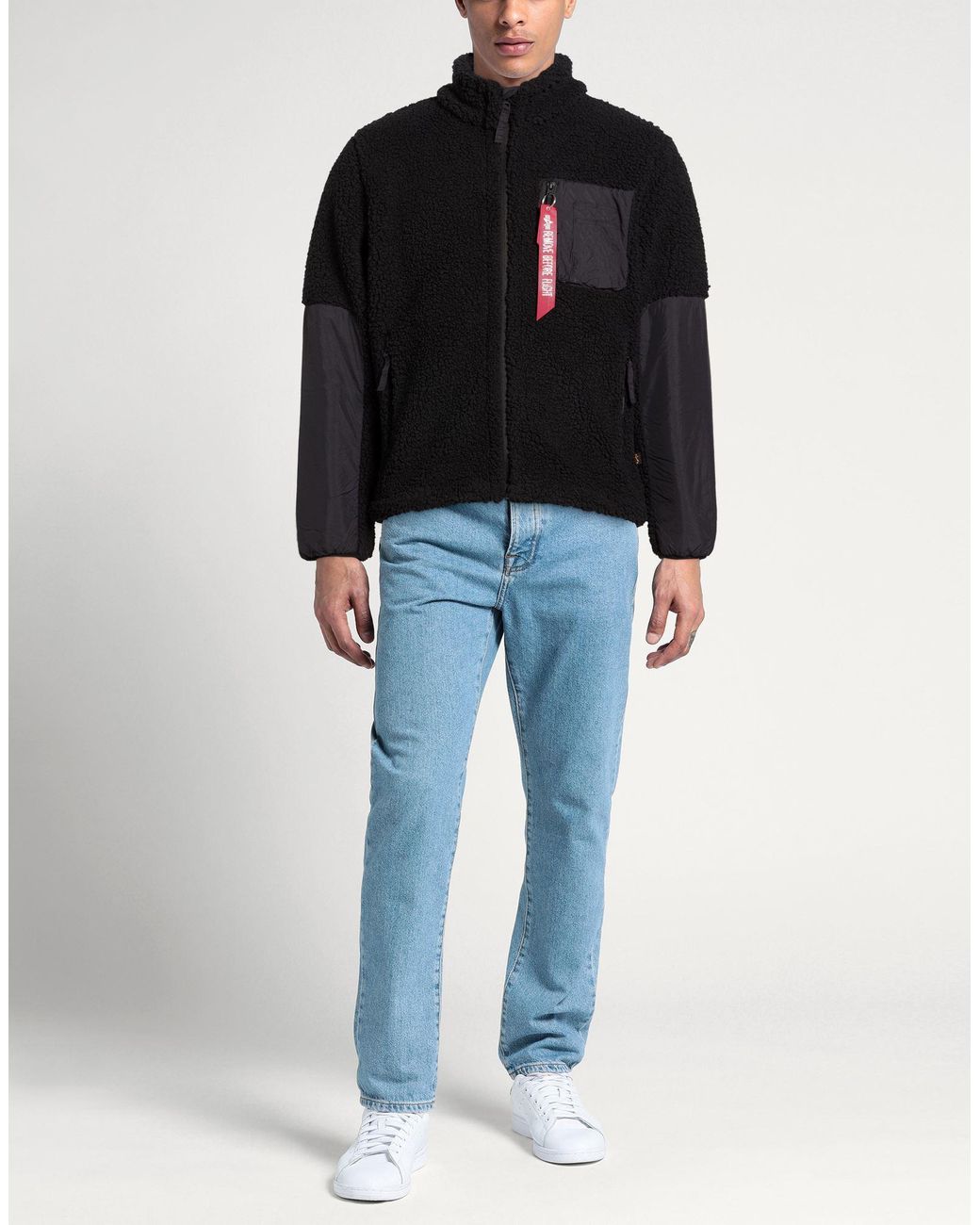 Alpha Industries Black Shearling & Teddy for men